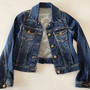 GapKids 1969 girls jeans jacket size M